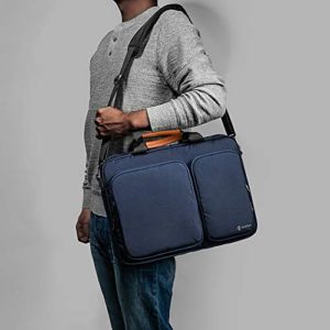 tomtoc Travel Messenger Bag 15.6 Inch with Protective Laptop Compartment