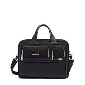 TUMI - Alpha 3 Expandable Organizer Laptop Brief Briefcase