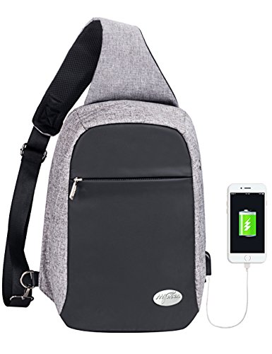 Sling Pack with External USB & Anti-Theft Design - Your On-the-Go ...