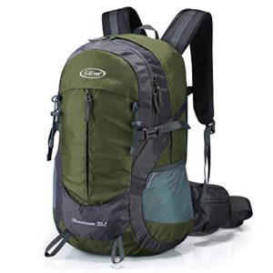 G4Free 35L Hiking Backpack Water Resistant Outdoor Sports Travel Daypack