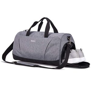 Sports Gym Bag with Wet Pocket & Shoes Compartment