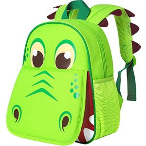 Toddler Backpack, 12" Dinosaur Prechool Bag for Boys Girls