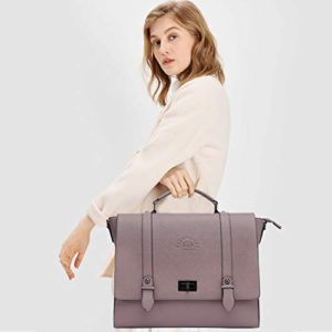Briefcase for Women, 15.6 17 Inch Laptop Bag Business Work Bag Crossbody Bags