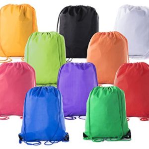 Mato & Hash Drawstring Bulk Bags Cinch Sacks Backpack Pull String Bags