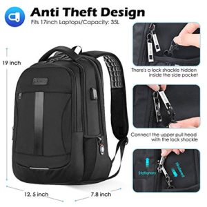 Laptop Backpack, 17-Inch Sosoon Travel Backpack for Laptop and Notebook