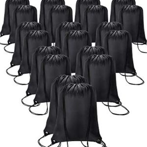 Shappy 20 Pieces Drawstring Bag Backpack Sport Bag Cinch Tote Travel Rucksack