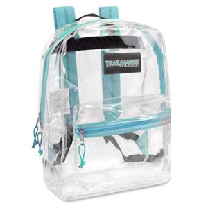 Clear Backpack With Reinforced Straps For Security & Sporting Events