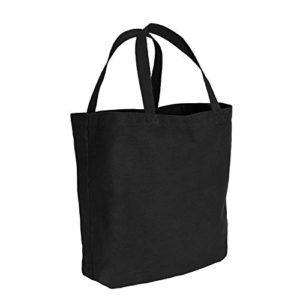Rothco Canvas Camo And Solid Tote Bag, Black