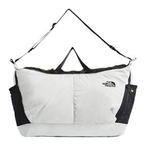The North Face Flyweight Duffel, Tin Grey/TNF Black