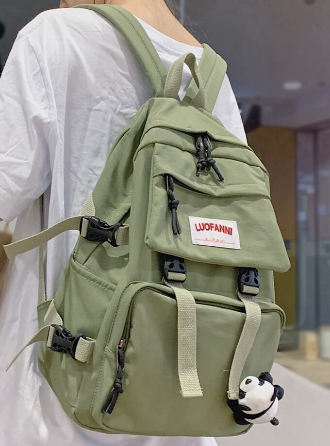 Student Travel Women Backpack Waterproof Nylon Cute School