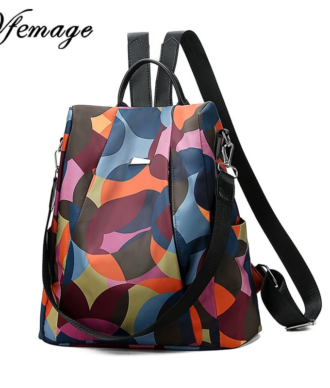 Oxford Backpack Women Anti Theft Backpack Girls