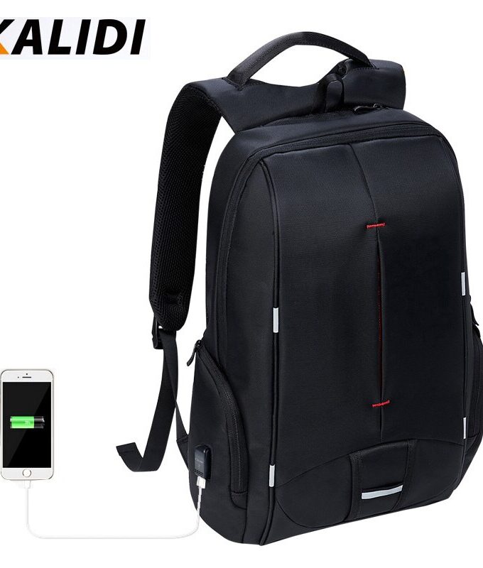 KALIDI 15 inch Waterproof Men's Laptop Backpack Computer