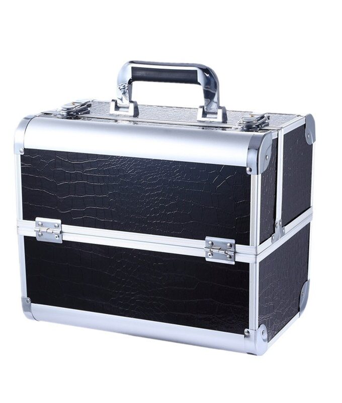 Aluminum Alloy Cosmetic Case Professional Multilaye Make up Box