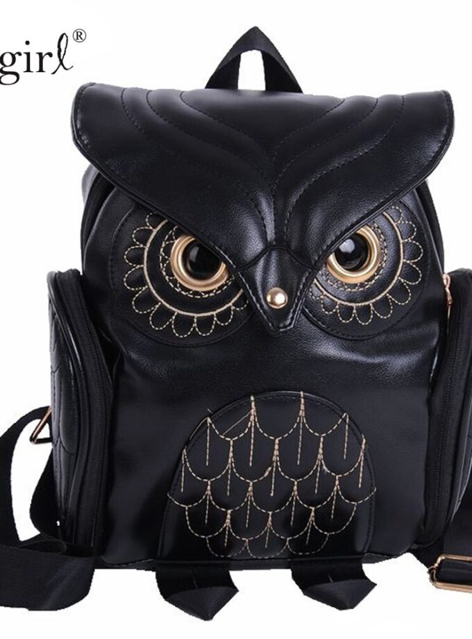 Cute Owl Fashion Backpacks Cartoon Women Backpack