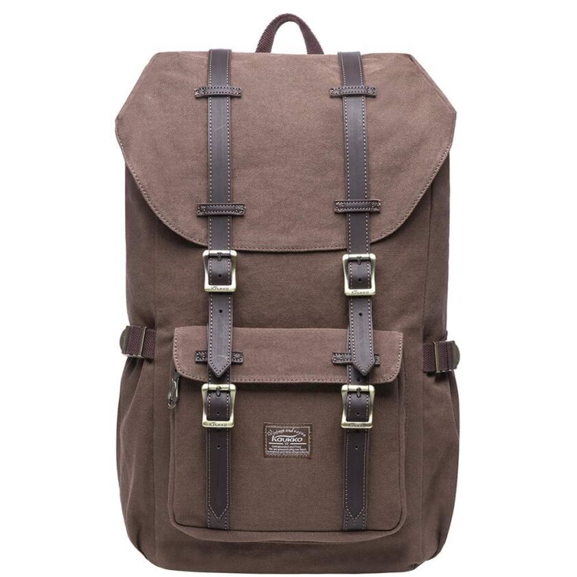 KAUKKO Backpack Women And Men Student 17 Inch Backpack - Image 3