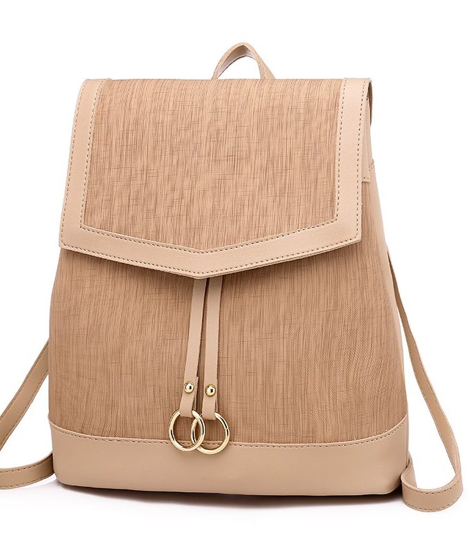 Fashion Women Backpack for School Style Leather Bag