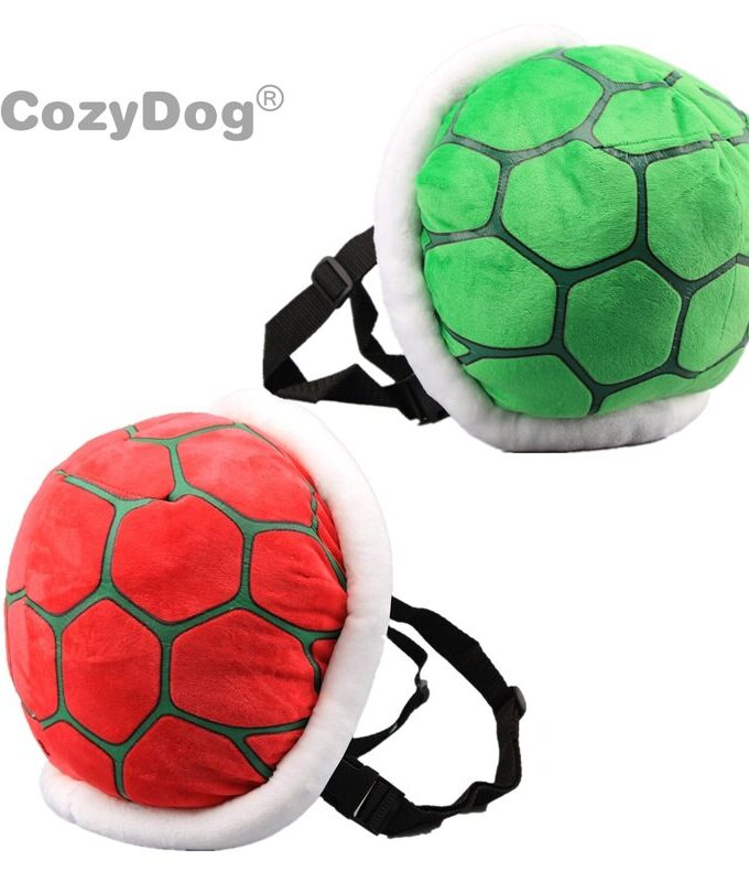 Mario Bros Koopa Troopa Turtle Shell Plush Backpack