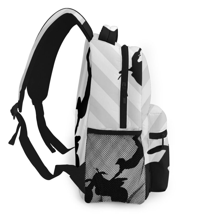 Motocross Silhouette Dirt Bike Casual Daypack