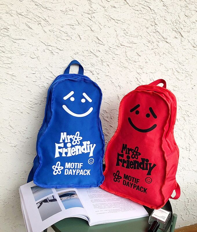 Men's Backpack Waterproof Nylon Creative Funny Light