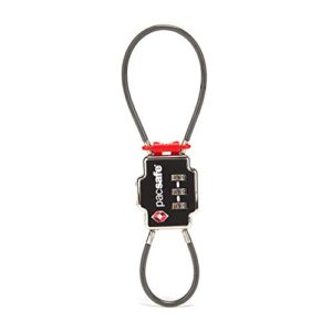 Pacsafe Travel Sentry Approved 3-dial Double Cable Lock