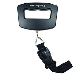 Horizon 50kg /110 LB x 10g Digital Travel luggage Scale Hanging Scale with Strap