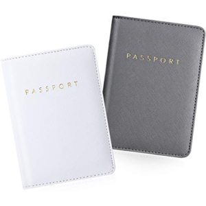 2 Pieces Bridal Passport Covers Holder