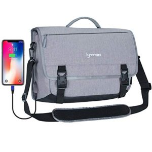 Lymmax Messenger Bag 15.6 Inch, Laptop Briefcase