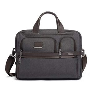 TUMI - Alpha 3 Expandable Organizer Laptop Brief Briefcase