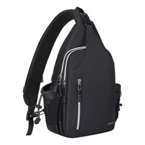 MOSISO Sling Backpack Double Layer Hiking Daypack