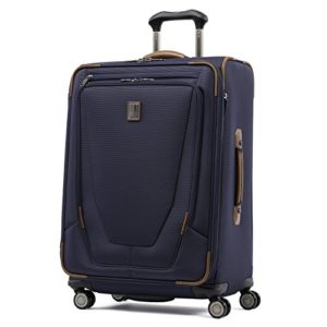 11-Softside Expandable Luggage with Spinner Wheels, Patriot Blue