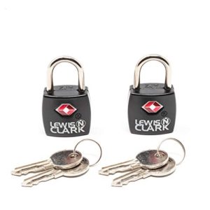 Travel Sentry TSA Lock + Mini Padlock for Luggage Suitcase