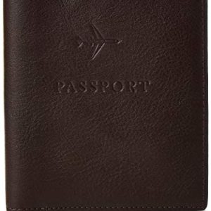 Fossil Men's Leather Passport Case