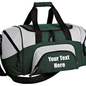 Small Gym Duffel Bag with Custom Text