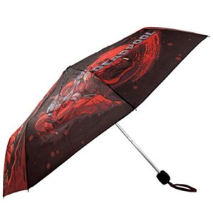 Marvel Comics Deadpool Superhero Collapsible Mini Umbrella