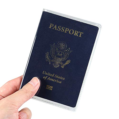 Clear Passport Cover Plastic Passport Protector Vinyl ID Card SALE ️