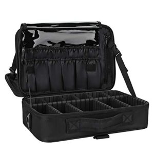 Relavel Makeup Bag Travel Makeup Train Case 13.8 inches