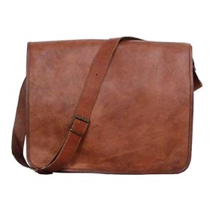 18 INCH Leather Laptop bag handmade messenger bags