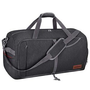 Foldable Weekender Bag with Shoes Compartment