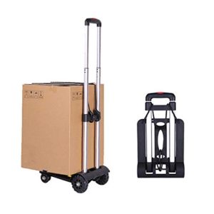 Folding Luggage cart, Sanoto Portable Lightweight