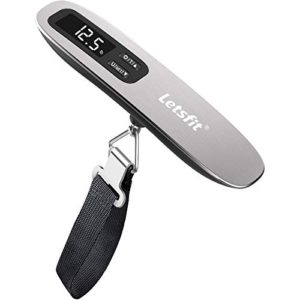 Letsfit Digital Luggage Scale, 110lbs Hanging Baggage Scale