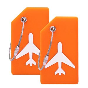 Silicone Luggage Tag With Name ID Card