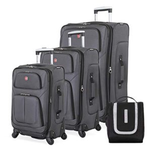 SWISSGEAR Amazon Exclusive Premium 3pc Spinner Luggage