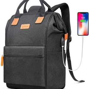 BRINCH Laptop Backpack 17.3 Inch Wide Open Computer