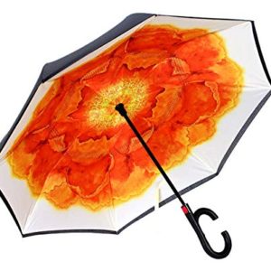 ABCCANOPY Inverted Umbrella,Double Layer Reverse Windproof