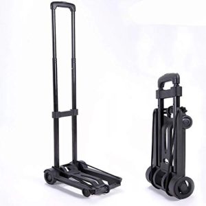 Folding Trolley Luggage Cart with Wheels Lightweight