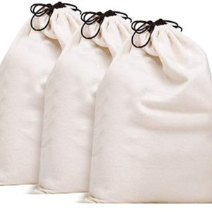 MISSLO Cotton Breathable Dust-proof Drawstring Storage