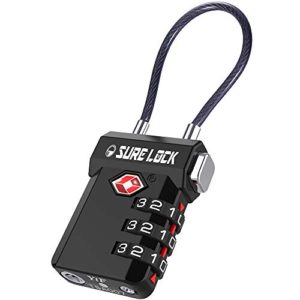 SURE LOCK TSA Compatible Travel Luggage Locks