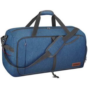 Canway 65L Travel Duffel Bag, Foldable Weekender Bag