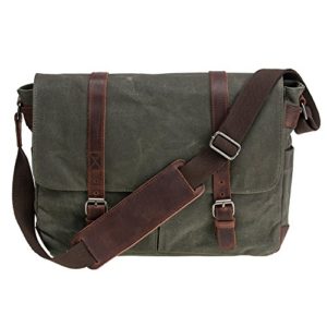 14'' Laptop Messenger Bag Men Business Vintage shoulder bag/Briefcase