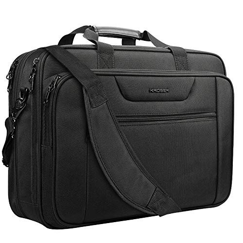 Water-Repellent Briefcase Fits Up To 18 Inch Laptop Review ...